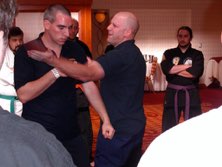 Master Lee teaching at the Gathering  Sacremento California